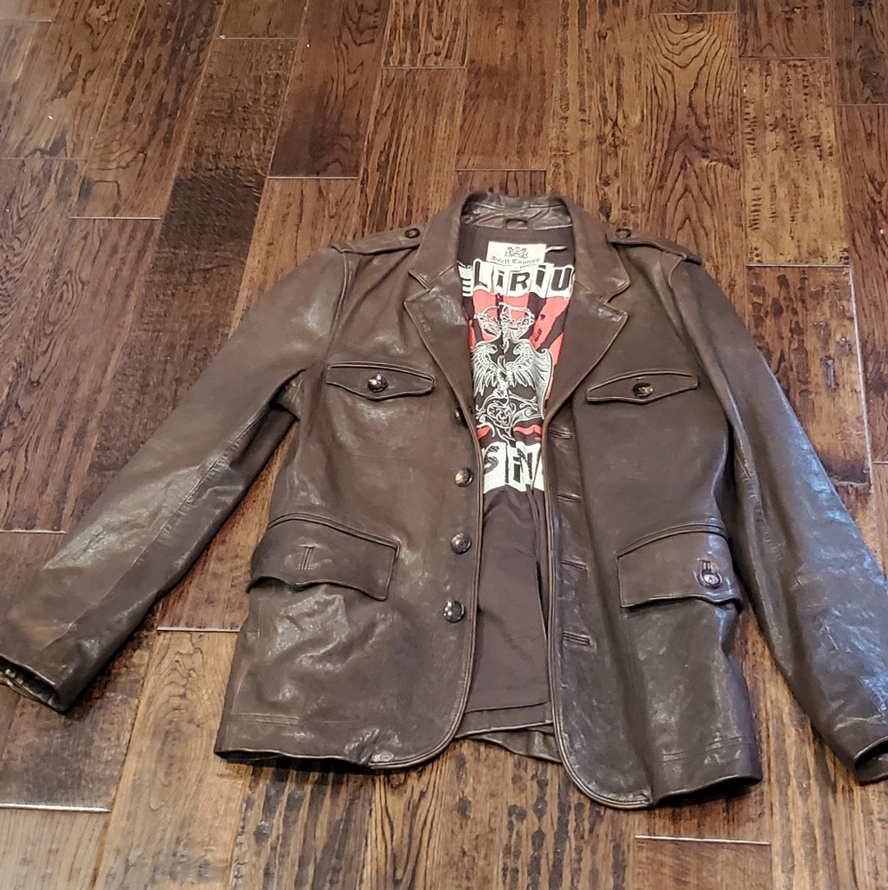 Juicy Couture Retro biker Jacket - Picture 2 of 6